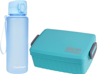 CoolPack fľaša na vodu 600 ml + CoolPack obedár 1100 ml